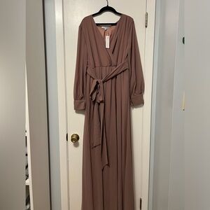 Baltic Born maxi mauve dress